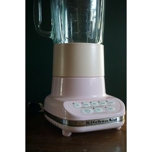 pink kitchenaid blender